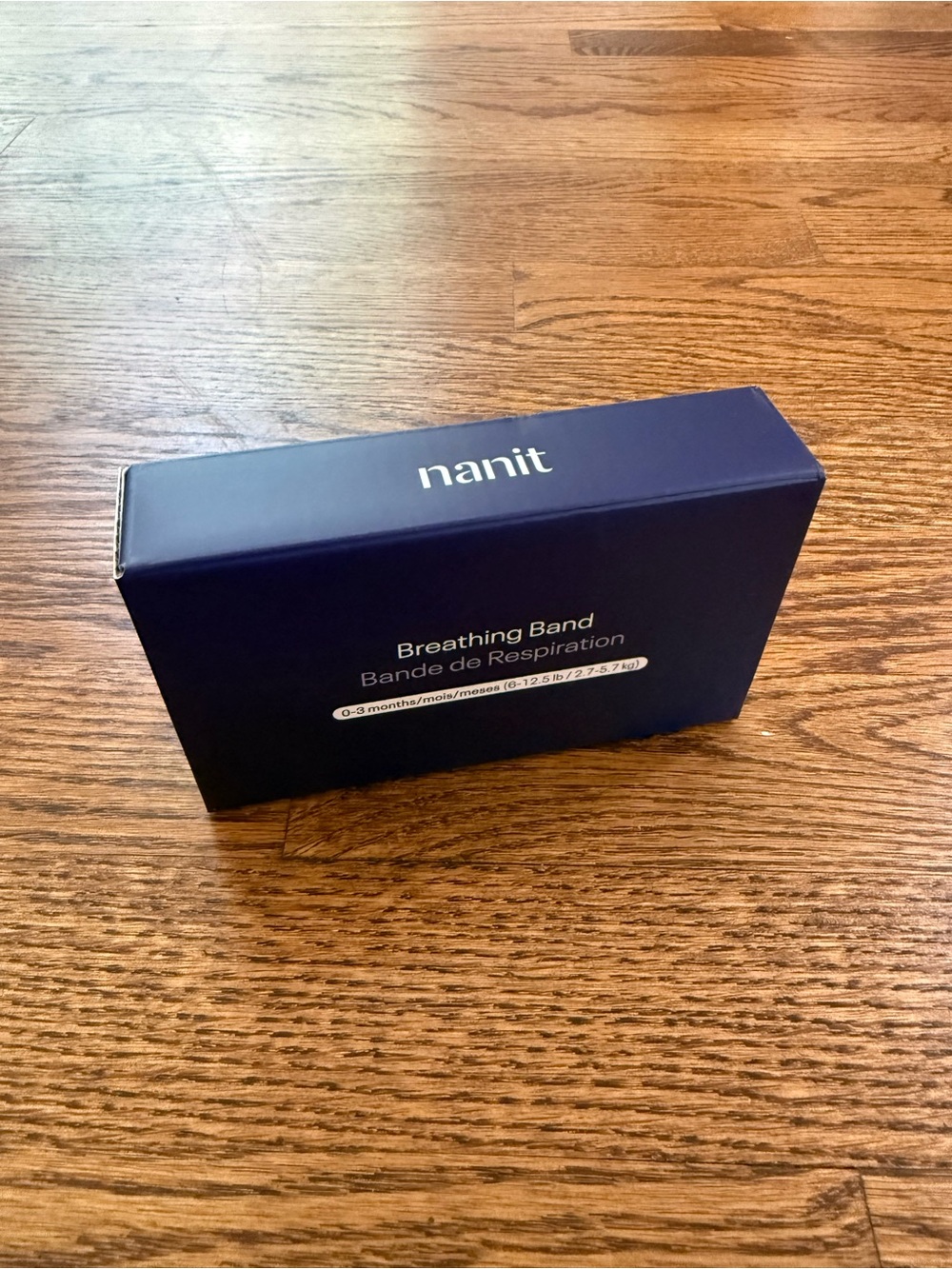 NIB Nanit Breathing Band 0-3M